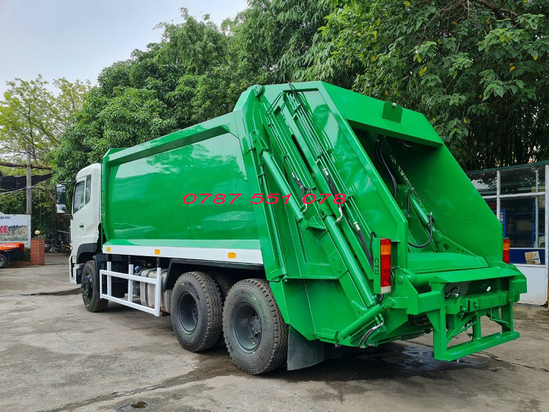 xe ép rác DONGFENG 22 khối (Ảnh 2)