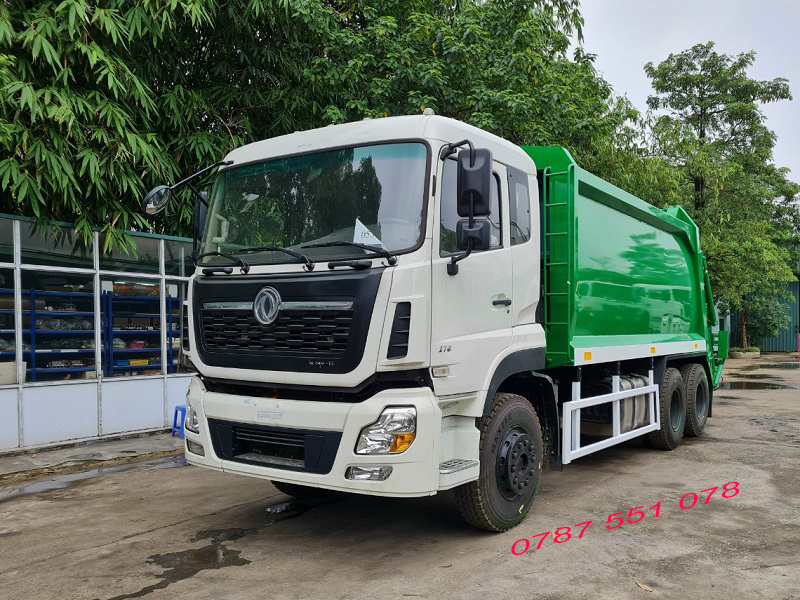 xe ép rác DONGFENG 22 khối (Ảnh 1)
