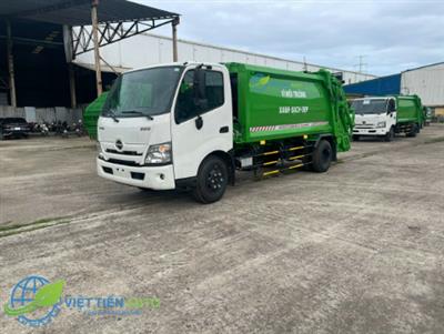xe cuốn ép rác 6 khối HINO E5
