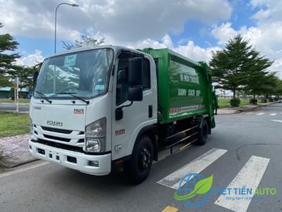 xe cuốn ép rác 7 khối ISUZU E5