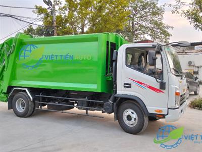 xe cuốn ép rác 10 khối JAC