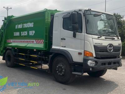 xe cuốn ép rác 14 khối HINO