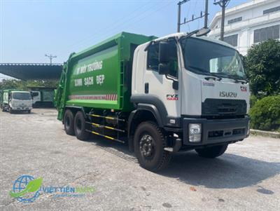 xe cuốn ép rác 22 khối ISUZU E5
