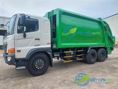 xe cuốn ép rác 22 khối HINO E5