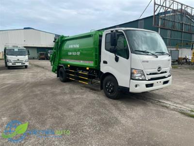 xe cuốn ép rác 5 khối HINO
