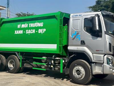 xe cuốn ép rác 22 khối CHENGLONG