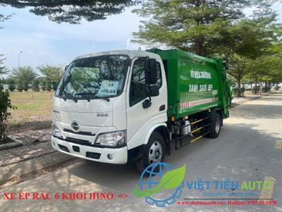 XE CUỐN ÉP RÁC 6 KHỐI - TẢI 2,2 TẤN
